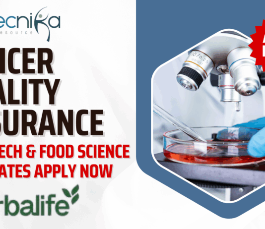 Officer – Quality Assurance Jobs at Herbalife India Apply Now (1)