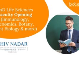 PhD Life Sciences Faculty Opening (Immunology, Genomics, Botany, Plant Biology & more)