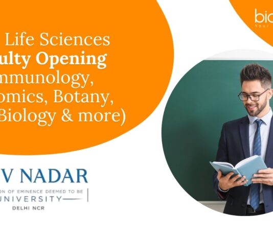PhD Life Sciences Faculty Opening (Immunology, Genomics, Botany, Plant Biology & more)