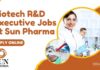 Latest MSc Biotechnology Job Openings