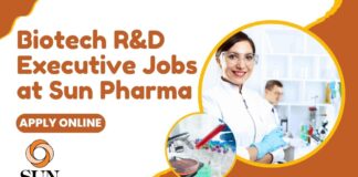 Latest MSc Biotechnology Job Openings