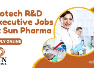 Latest MSc Biotechnology Job Openings