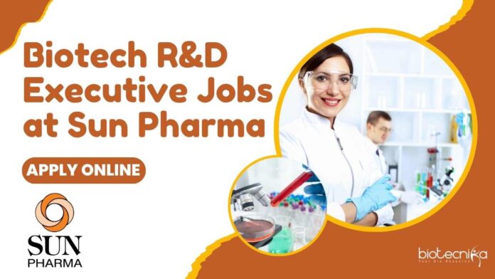 Latest MSc Biotechnology Job Openings