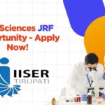 Life Sciences JRF Opportunity - Apply Now!