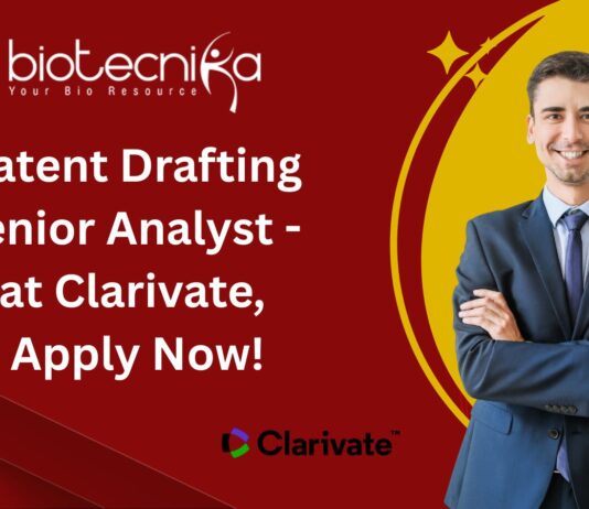 Patent Drafting Senior Analyst