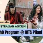 ASCRIN Joint PhD Program @ BITS Pilani