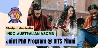 ASCRIN Joint PhD Program @ BITS Pilani