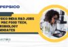 MSc Food Tech Vacancies