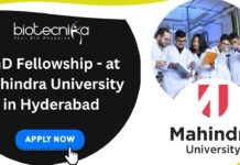PhD Fellowship - at Mahindra University