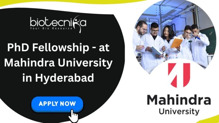 PhD Fellowship - at Mahindra University