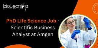 PhD Life Science Job