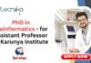 PhD in Bioinformatics