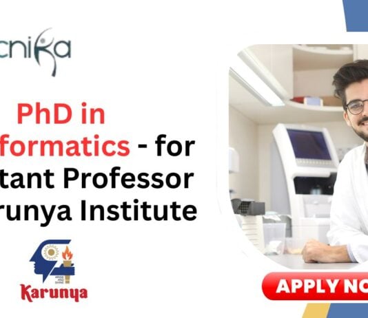PhD in Bioinformatics