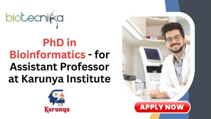 PhD in Bioinformatics
