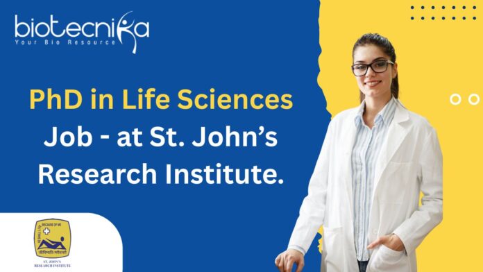 PhD in Life Sciences Job