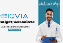 Pharma Job for Life Science Graduates Apply Now for Analyst Associate Role at IQVIA