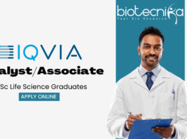Pharma Job for Life Science Graduates Apply Now for Analyst Associate Role at IQVIA