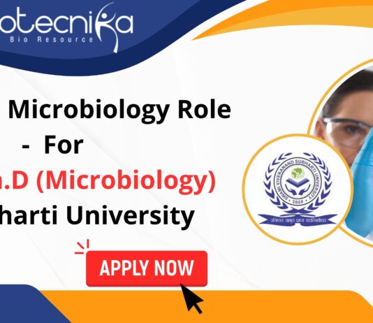 Professor Microbiology Role