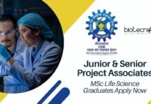 IMTECH Project & Senior Project Associates Job Roles – MSc Life Science Graduates Apply Now