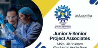 IMTECH Project & Senior Project Associates Job Roles – MSc Life Science Graduates Apply Now