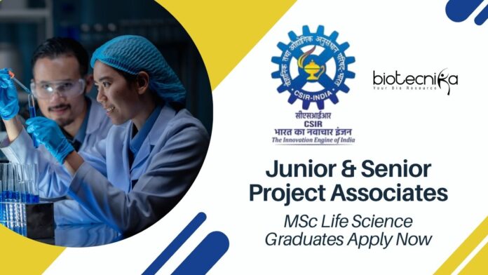 IMTECH Project & Senior Project Associates Job Roles – MSc Life Science Graduates Apply Now