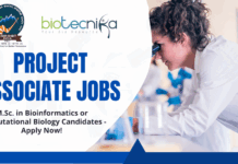 Project Associate Jobs for M.Sc. in Bioinformatics or Computational Biology at CSIR-IHBT.