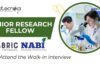 Latest Bioinformatics Research Jobs | Apply Now for the Senior Research Fellow at NABI