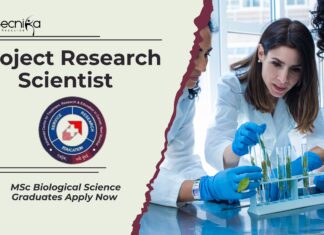 Research Scientist Job Vacancy at TMC | MSc Biological Science Graduates Apply