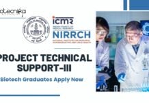 Project Technical Support-III Job at ICMR-NIRRCH | Biotech Graduates Apply Now