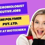 QC Microbiologist Executive Jobs