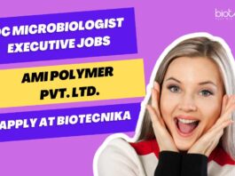QC Microbiologist Executive Jobs