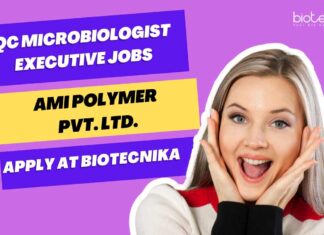 QC Microbiologist Executive Jobs