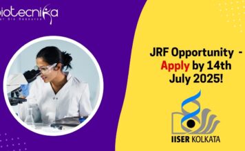 JRF Opportunity - Apply by 14th July 2025!