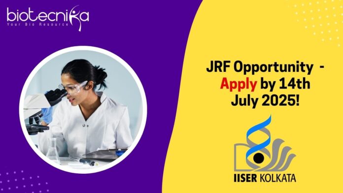 JRF Opportunity - Apply by 14th July 2025!