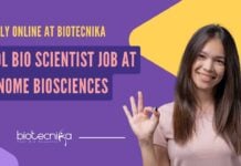 Mol Bio Scientist Job at D-NOME Biosciences