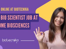 Mol Bio Scientist Job at D-NOME Biosciences