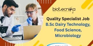 Quality Specialist Job