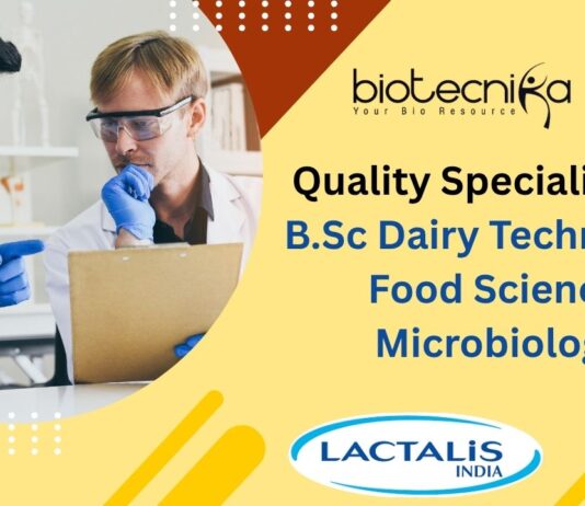 Quality Specialist Job