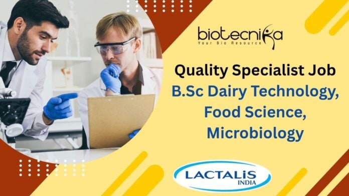 Quality Specialist Job