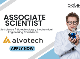 Recent Biotech Job for BSc Life Science Graduates - Apply for the Associate Scientist Role at Alvotech