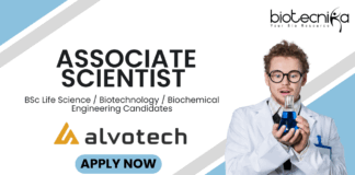 Recent Biotech Job for BSc Life Science Graduates - Apply for the Associate Scientist Role at Alvotech