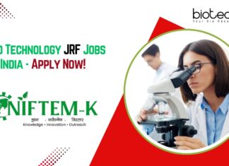 Food Technology JRF Jobs India - Apply Now!