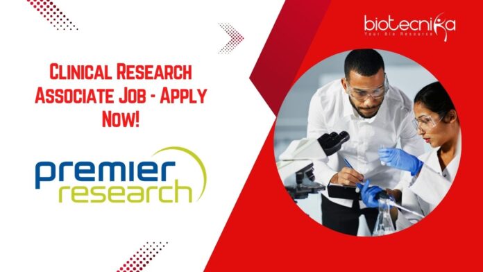 Clinical Research Associate Job - Apply Now!