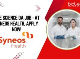 Life Science QA Job - at Syneos Health, Apply Now!