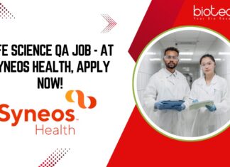 Life Science QA Job - at Syneos Health, Apply Now!