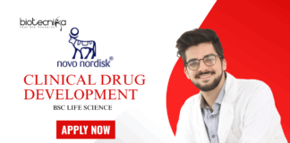 BSc Life Science Job Opening