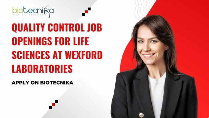 MSc Life Science Vacancies in QC