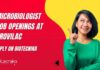 Microbiologist Job Openings at Provilac