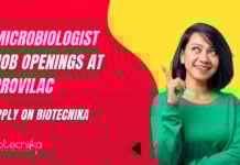 Microbiologist Job Openings at Provilac