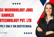 Latest Microbiology MSc Vacancies